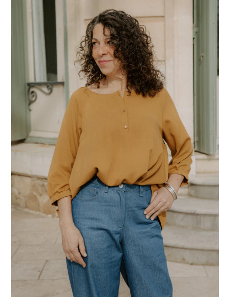 Molde de blusa Hespéride - Maison Fauve
