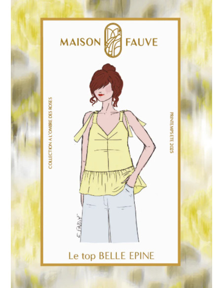 Padrão de top Belle Épine - Maison Fauve