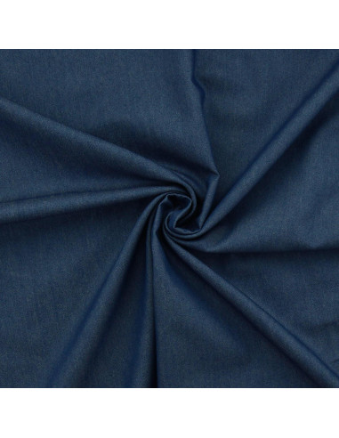 Tecido Denim chambray - Azul
