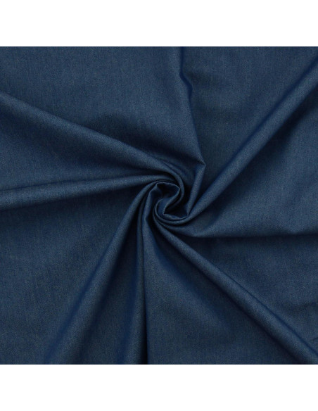 Tecido Denim chambray - Azul