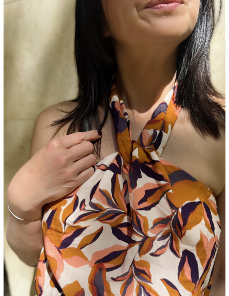 Tecido crepe de viscose Aurora - My Dress Made