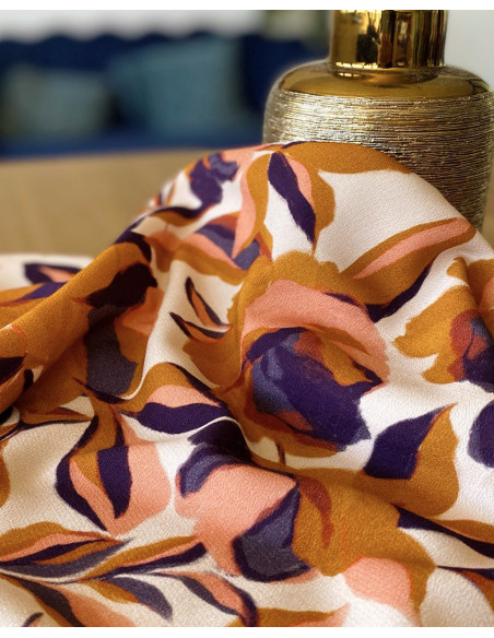 Tecido crepe de viscose Aurora - My Dress Made