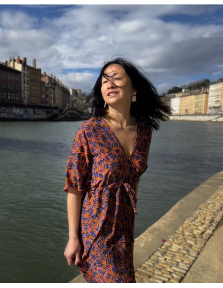 Tecido crepe de viscose Savana - My Dress Made