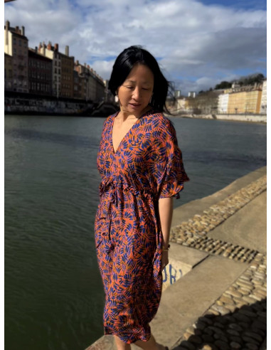 Tecido crepe de viscose Savana - My Dress Made