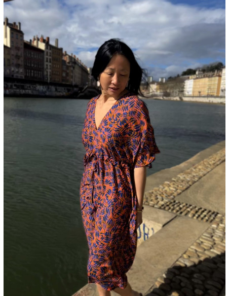 Tecido crepe de viscose Savana - My Dress Made