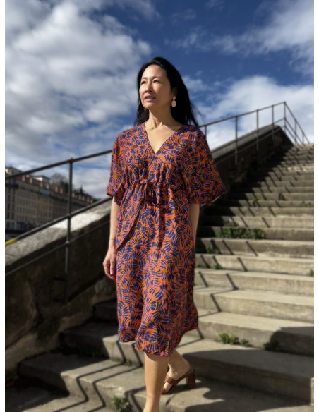Tecido crepe de viscose Savana - My Dress Made