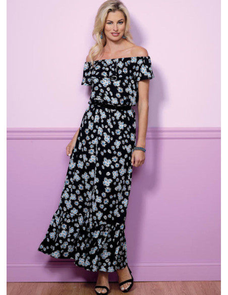 Molde de vestido - Butterick 6451