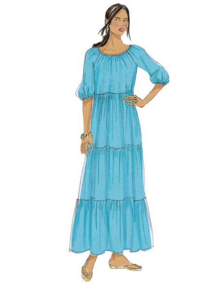 Molde de vestido - Butterick 6451
