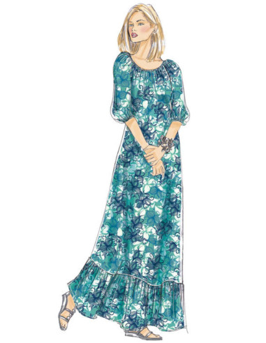 Molde de vestido - Butterick 6451