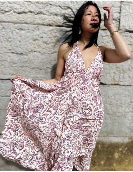 Tecido popeline de viscose Eolia - My Dress Made