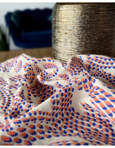 Tecido popeline de viscose Eolia - My Dress Made