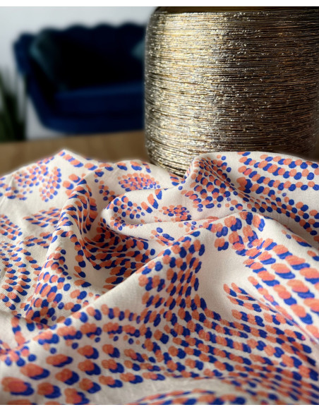 Tecido popeline de viscose Eolia - My Dress Made
