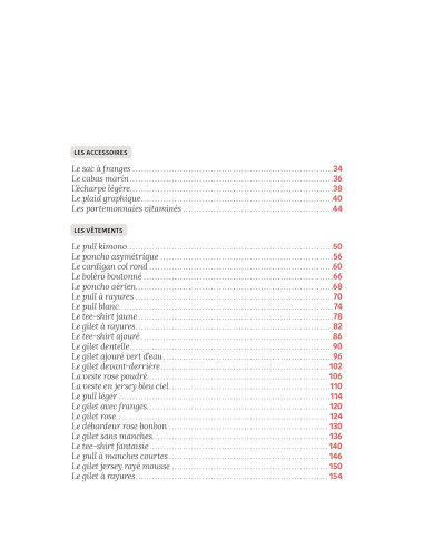 Livro de malhas leves
