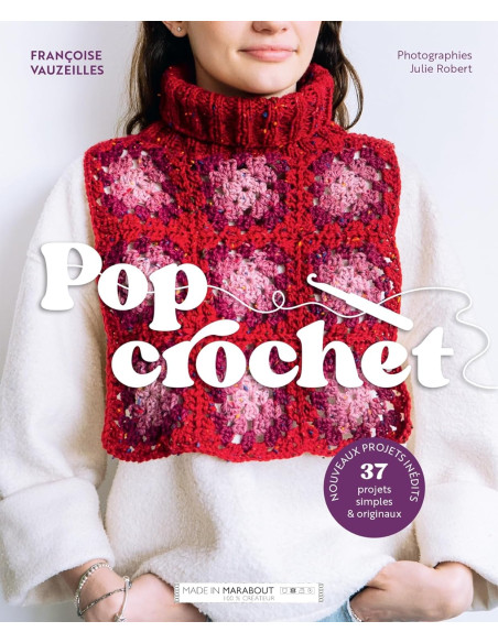 Livro pop crochê