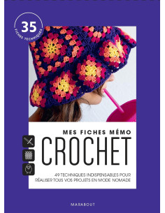 Minhas fichas de memória de crochê