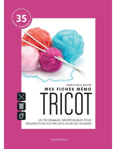 Minhas fichas de tricô