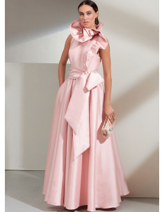 Molde de vestido e cinto - Vogue 1861