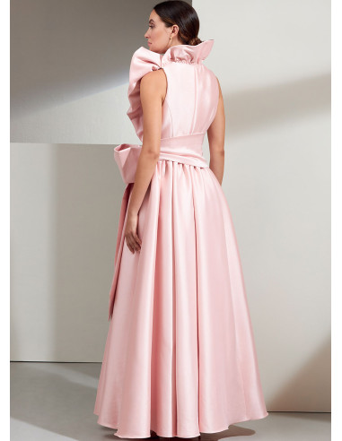 Molde de vestido e cinto - Vogue 1861