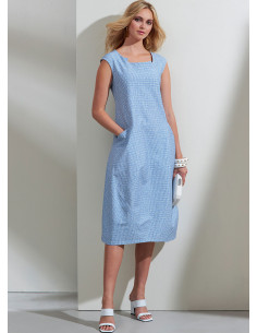 Molde de vestido e blusa - Vogue 1860 2