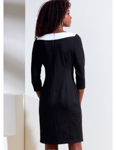 Molde de vestido - Vogue 1858 2