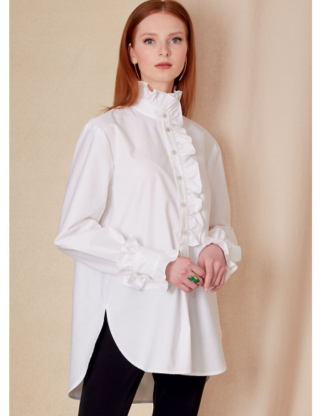Molde de vestido - Vogue 1823