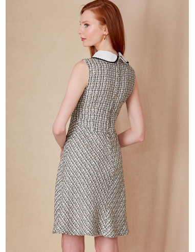 Molde de vestido - Vogue 1822