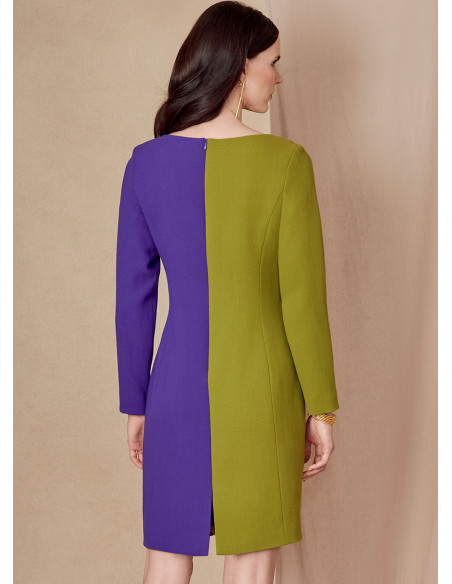 Molde de vestido - Vogue 1819