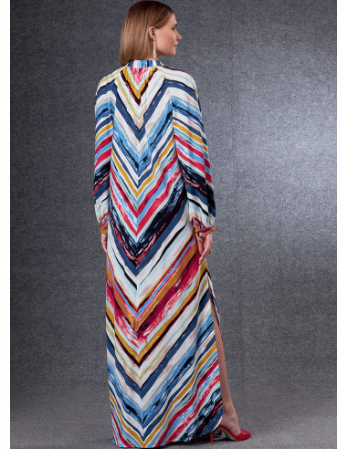 Molde de vestido - Vogue 1803