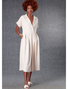 Molde de vestido - Vogue 1777
