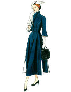 Molde de vestido - Vogue 1738