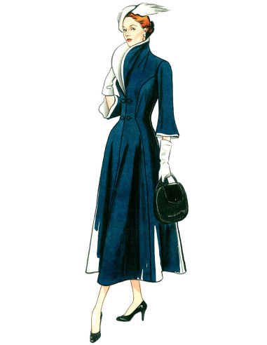 Molde de vestido - Vogue 1738