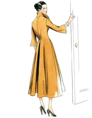 Molde de vestido - Vogue 1738