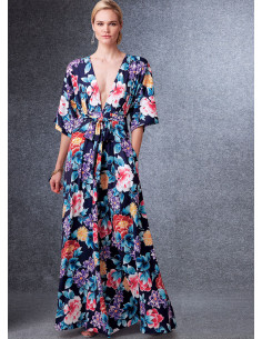 Molde de vestido - Vogue 1735