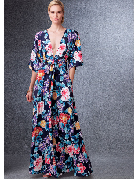 Molde de vestido - Vogue 1735