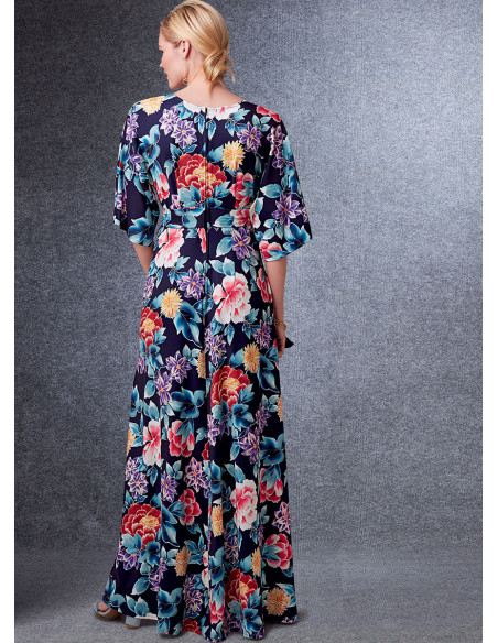 Molde de vestido - Vogue 1735