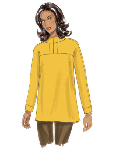 Molde de túnica - Butterick 6416