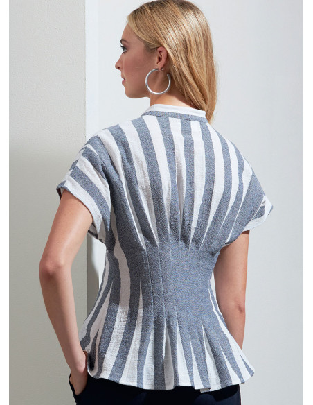 Padrão de blusa - Vogue 1874