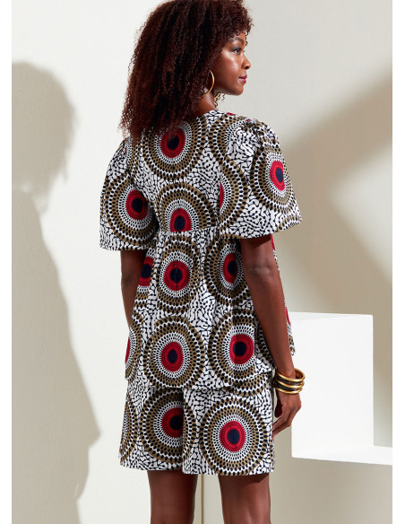 Padrão de blusa, calções e saia - Vogue 1871