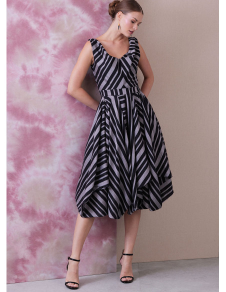 Molde de vestido - Vogue 1935