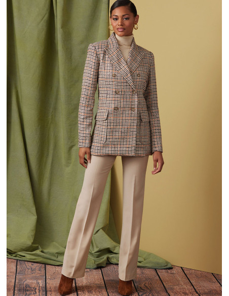 Molde de casaco - Vogue 1927