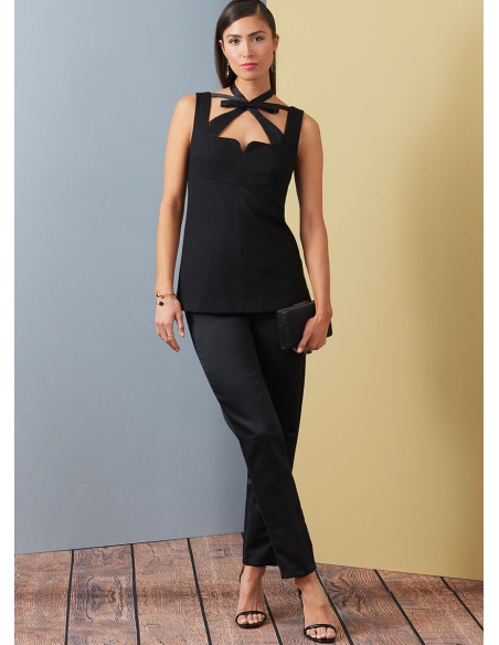 Padrão de blusa - Vogue 1922