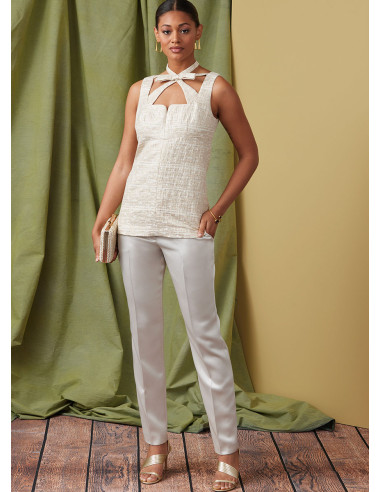 Padrão de blusa - Vogue 1922