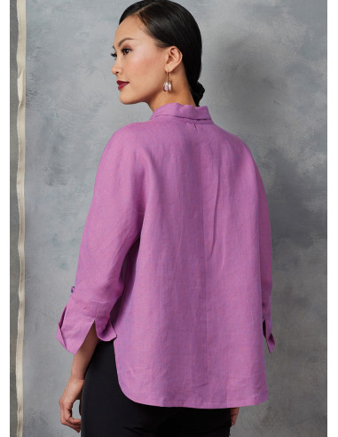 Molde de camisa - Vogue 1899