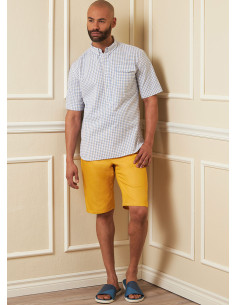 Molde de camisa, calção e calça - Vogue 1895 2