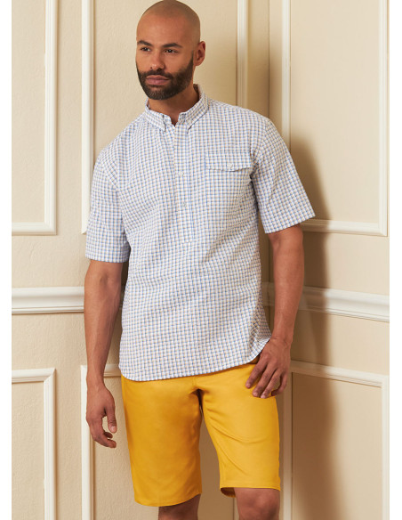 Molde de camisa, calção e calça - Vogue 1895