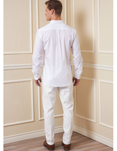 Molde de camisa, calção e calça - Vogue 1895