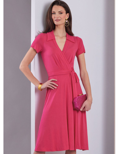 Molde de vestido - Vogue 1952