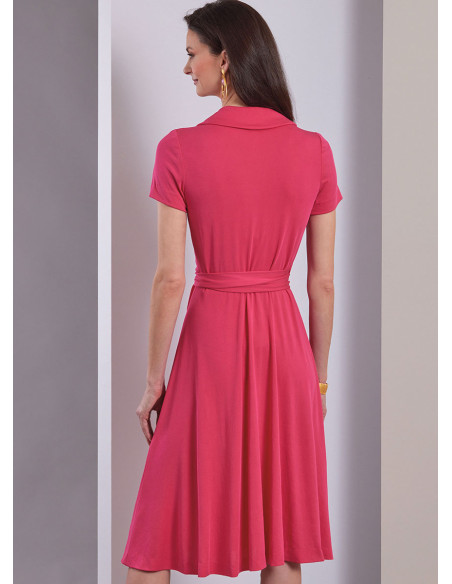 Molde de vestido - Vogue 1952