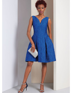 Molde de vestido - Vogue 1949 2