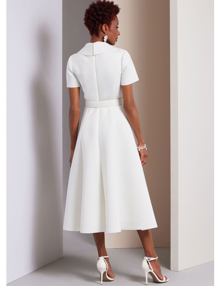 Molde de vestido - Vogue 1950